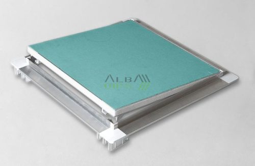 Szerelőajtó impregnált kartonnal 60x60