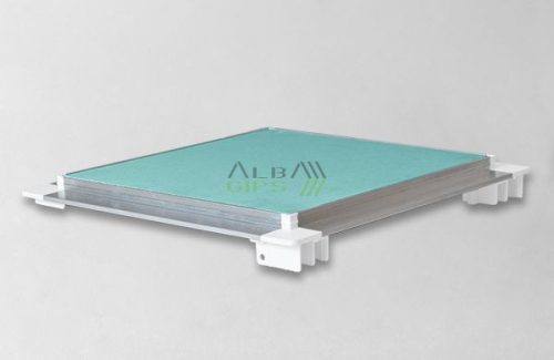 Szerelőajtó impregnált kartonnal 60x60