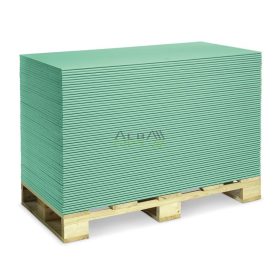 Albagips Fibran impregnált gipszkarton lap 1200x3000