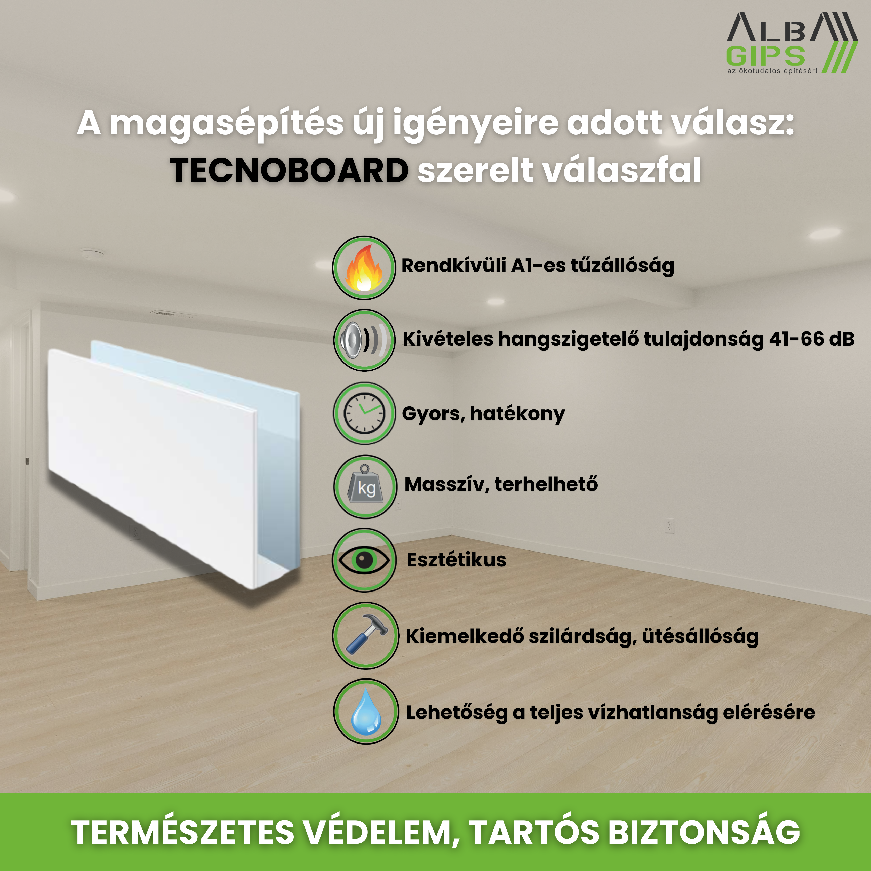 A magasépítés új igényeire adott válasz: TECNOBOARD